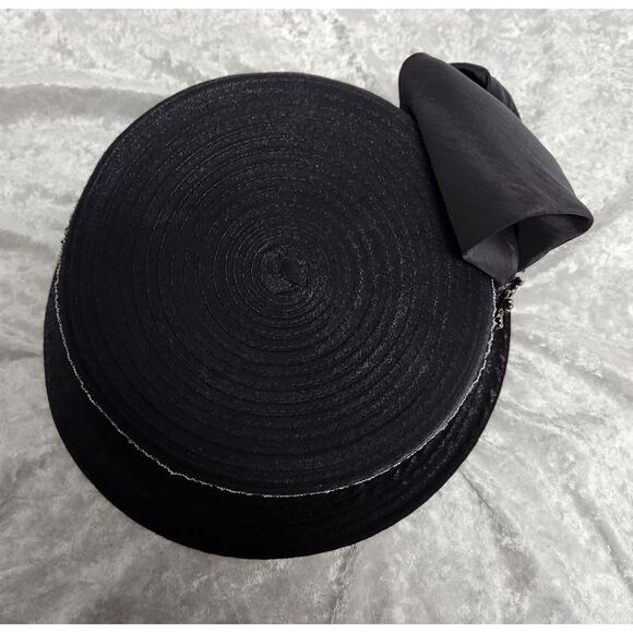 Whittall & Shon Black & Rhinestones Womens Couture Hat main image 7